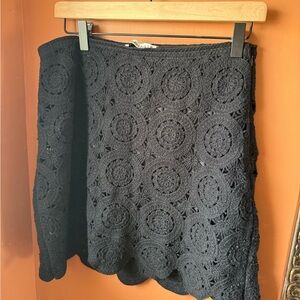 Abercrombie & Fitch Crochet Skirt
